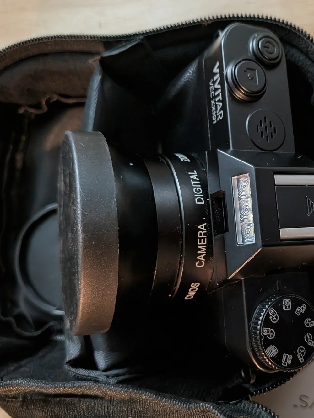 Black Wide-Angle Macro Camera Lens Accessory - Black